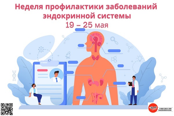 19 – 25 мая Неделя профилактики заболеваний эндокринной системы 19 – 25 мая Неделя профилактики заболеваний эндокринной системы.